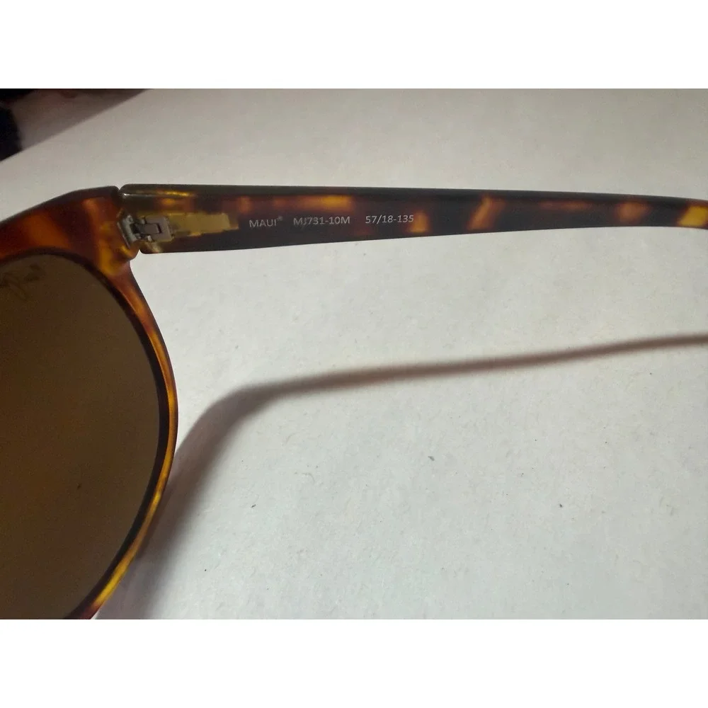 Maui Jim Rising Sun MJ731-10M Matte Tortoise HCL Bronze Polarized Sunglasses Men